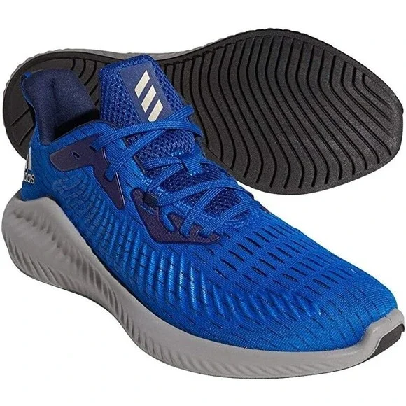 adidas | Shoes | Adidas Bounce Alphabounce U Running Shoes Mens Blue Sz 8  Sneakers | Poshmark